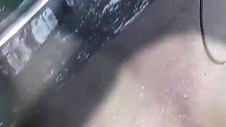 Omg!!! a Sex Parking Lot? Bareback Sex with Cum Walk