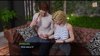 Ample backside, inexperienced busty blonde ready to entertain