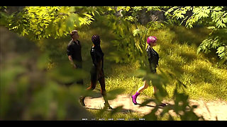 Taboo University - Black College Girl Drags Me Into a Cave and Gives Me a Very Sloppy Blowjob