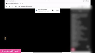 Hot MILF Jeny Smith Flashes Pussy & Tits Live on Public Road - Outdoor Masturbation Show