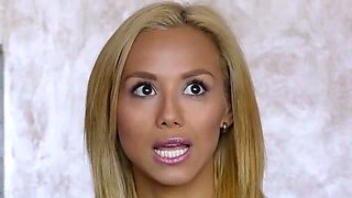 Veronica Leal Auditions For Woodman Casting And Shows Her