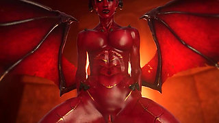 Oc Succubus in an Orgasmic Cowgirl
