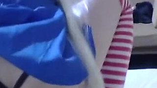 Playful Dress up Moment Slim Cute Beauty in Cosplay Style Enjoys a Bold Private Creampie Scene - Angle2