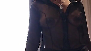 Teased by the Dirty Black Step Mother