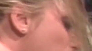 Throat Bulging Deepthroat Drool - Blonde Slut Swallows Deep