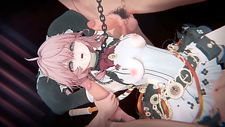silver Palace - Alf - Maid No. 49 Flamethrower Overheat (clumsy Battle Maid & Hardcore POV Creampie) (4k60fps)  ( Alf )