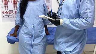"This is part of the check-up"... And he put it all the way in me