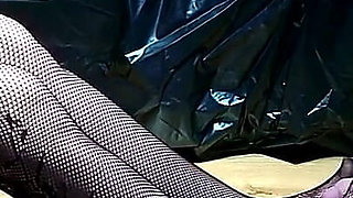 Sexy Red Dress & Red High Heels Extreme Ballbusting!