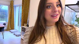 Luna Doll seductive barist gets her pussy filled