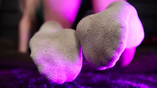 Come Here My Feet Slave. Stinky Socks Are Waiting