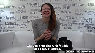 Amateur Czech Girl Squirts on Camera - Homemade POV Reality
