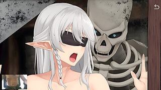Cute Brunnete Elven Fucked By Skelleton - Escape Dungeon 2