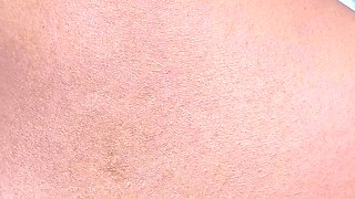 Slutty amateur flashing her big boobs in the backseat