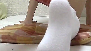 See Through Miniskirt Student Uniform, Wedgie Tiny Thong Panties, Erotic Fitness of Slim but Big Tits Japanese Girl