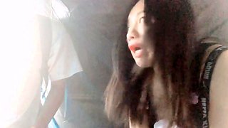 Asian School Girl Goes Wild Camping with Seniors