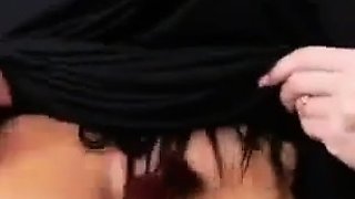Great Big Boobs On Masturbating Redhead