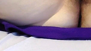 My Stepmom Asked Me to Give Her a Hairy Pussy Massage.