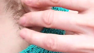 Beautiful Hairy Pussy Masturbation Naughty MILF