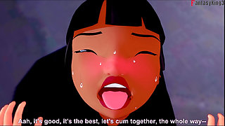 Chel get fucked in the hot springs - El Dorado