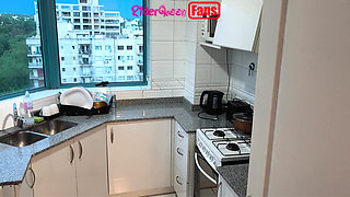 Stepmom in Kitchen - Video for Fans