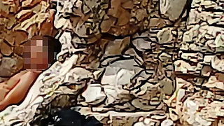 French Teacher Blowjob Nudist Beach Sea - Extreme Cumshot