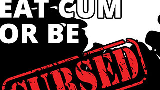 AUDIO ONLY - Eat cum or be cursed CEI training