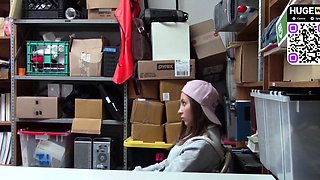 Submissive youthful secretary gets humped doggystyle with a