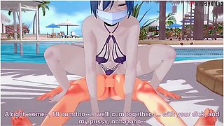 Valentine Bikini Sex On The Pool 2 Skullgirls Full & Pov On Patreon: Fantasyking3