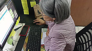 Do you like it when I suck your cock while I work?