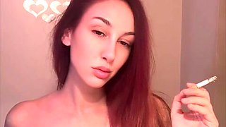 Italian Ginormous bra-stuffers Cougar Artemisia Love smoking fetish sesh