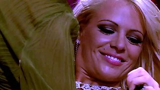 Clothed glamour babes lesbian pussy play oral and fingering