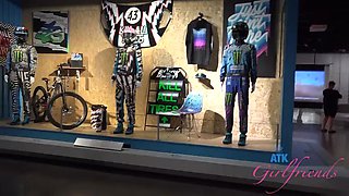 Day Date with Remi Raw at the car museum and back at the room sucking cock: Porn