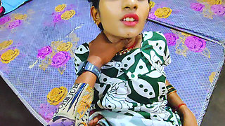 Indian Stepmom Shared Single Bed and Made Stepson Happy Full Hindi audio