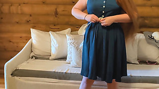 Dressing for the Day Tease - From Classic Foundation Wear to Retro Summer Outfit with Girdle Bra Stockings and Heels