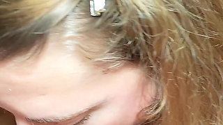 Naughty Stepdaughter Takes Creampie