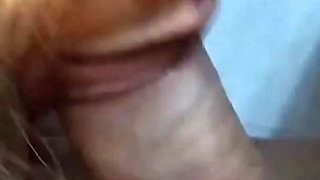 Double blowjob and sperm rain in the pussy