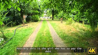 Debt4k. heavy Deep Throat as a debt payment