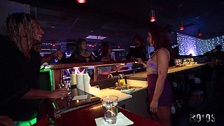 Saucy babes go lesbian exciting X-rated clip