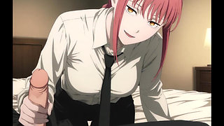 Denji Makima chainsaw Man anime hentai cartoon sex porn naruto boruto japanese indian tamil deepthoat handjob titfuck doggystyle