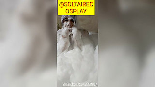 Cyno Cosplay Bubble Bath Solo Relaxing Show