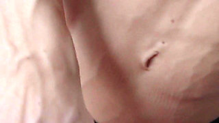 Shredded MILF Fitness Instructor Orgasms Hard While Covered in Cum