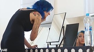 Smurfette Amateur Tattoo Piercing Babe Solo HD Smoking Homemade Beauty Model Stunner Blue Hair Storyline Nasty Tattooing Homegrown Today Dangerous Special Fairy Good Beauties Novice Learns Ho