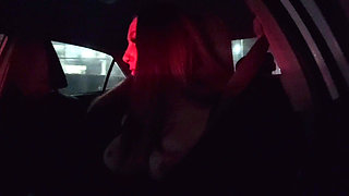 Italian Big Tits MILF Artemisia Love Driving Around with Her Big Juicy Boobs Out