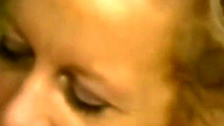 Blonde Slut Takes Piss on Breast Before Fucking Outdoors