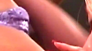 Blonde Babe Deepthroats Bulging Throat While Dildo Stretches Pussy Wide