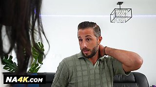 Lovely Reagan Foxx and Lucas Frost at hd trailer