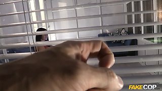 Policeman visits porn star Jasmine Jae and lives out his sexual desire - fake cop