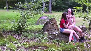 Estelle A Lesbian Teen In Couple On Wild Camping Cheated