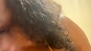 Lactating BBW Milking & Sucking Her Giant Tits