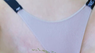 The Student Wanted to Have Sex Right Behind the Bushes in the Forest, Despite the Fact That People Walk Here